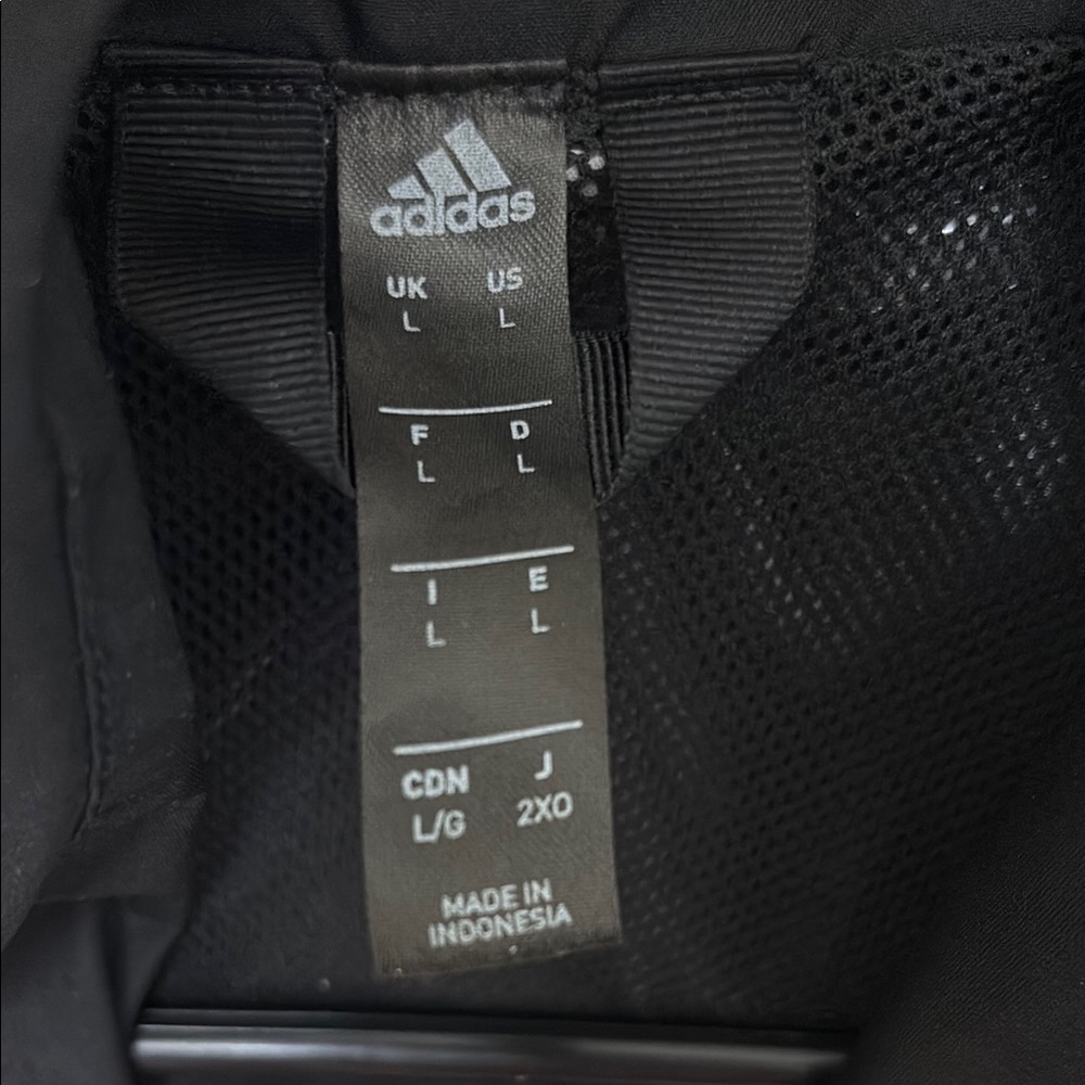 Adidas Black Mesh Lined Jacket - image 2